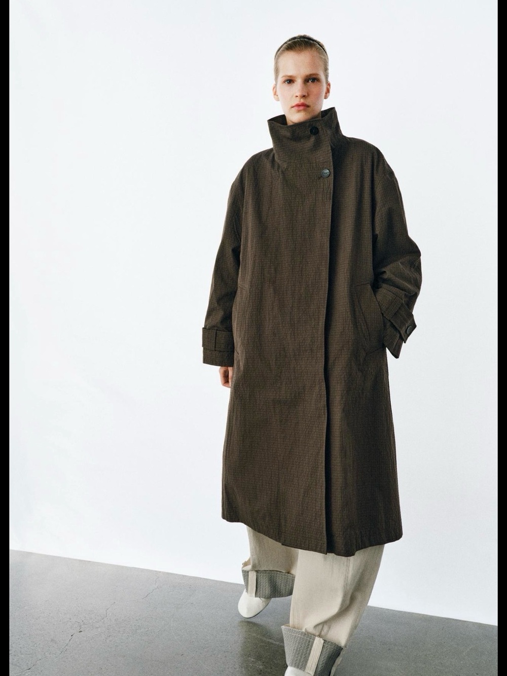 ZARA ZW Collection Oversized Coat NWT❗️